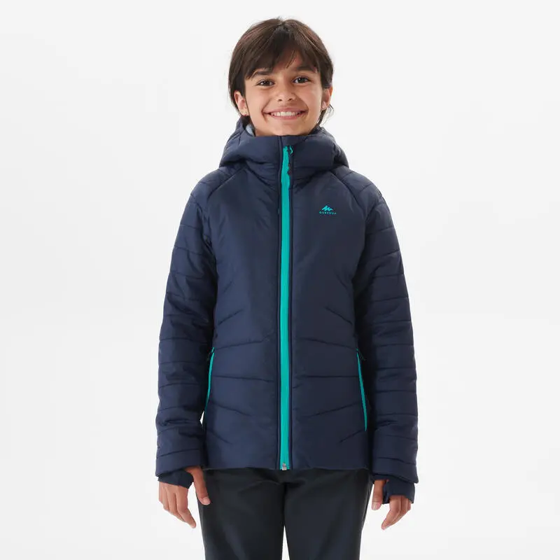 Chaqueta Acolchada De Montaña Y Trekking Niños 7-15 Años Quechua Hybrid Azul 3 Chaqueta Acolchada De Montaña Y Trekking Niños 7-15 Años Quechua Hybrid Azul