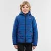 Chaqueta Acolchada De Montaña Y Trekking Niños 7-15 Años Quechua MH500 Azul