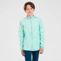 KIPRUN Chaqueta Cortaviento Running Niños Wind Turquesa -Regattas Tienda chaqueta cortaviento running nios wind turquesa 3
