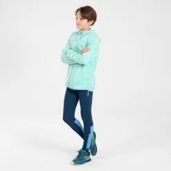 KIPRUN Chaqueta Cortaviento Running Niños Wind Turquesa -Regattas Tienda chaqueta cortaviento running nios wind turquesa 4