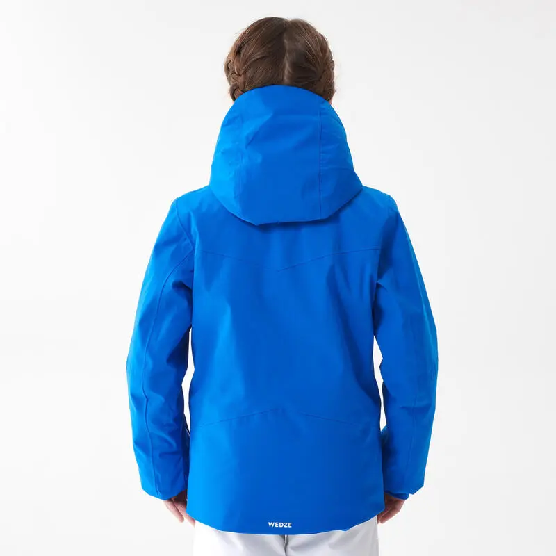 WEDZE CHAQUETA DE ESQUÍ NIÑOS CÁLIDA E IMPERMEABLE 900 AZUL 5 WEDZE CHAQUETA DE ESQUÍ NIÑOS CÁLIDA E IMPERMEABLE 900 AZUL - Imagen 3