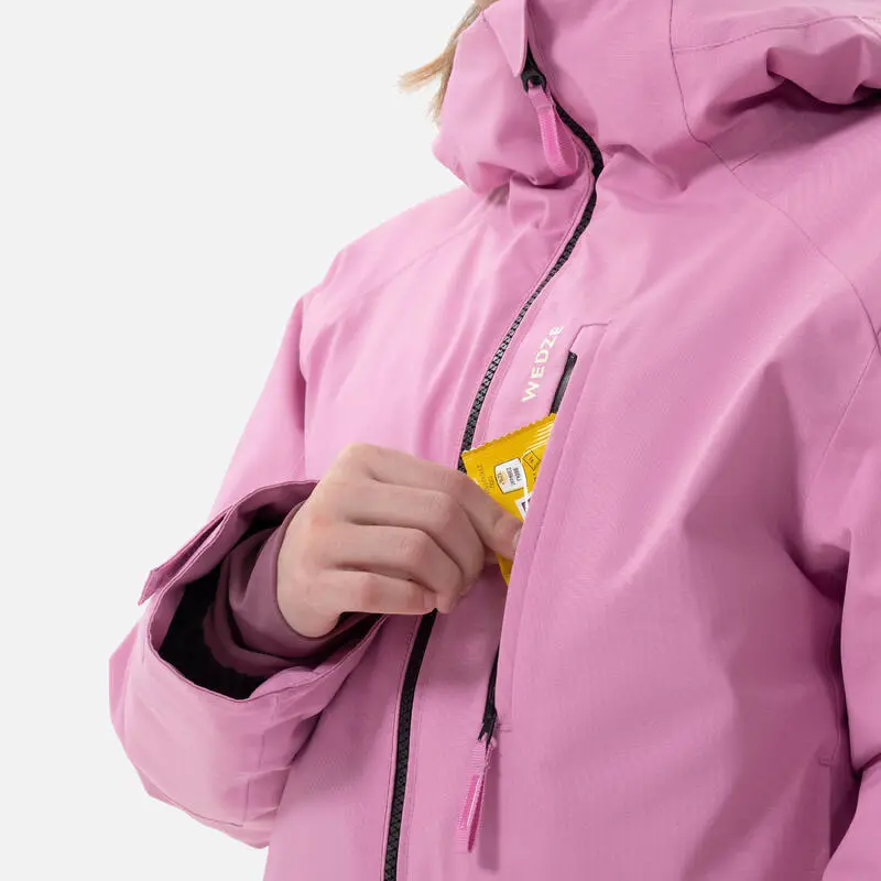 Chaqueta De Esquí Niños Wedze SKI-P 550 Rosa 7 Chaqueta De Esquí Niños Wedze SKI-P 550 Rosa - Imagen 5