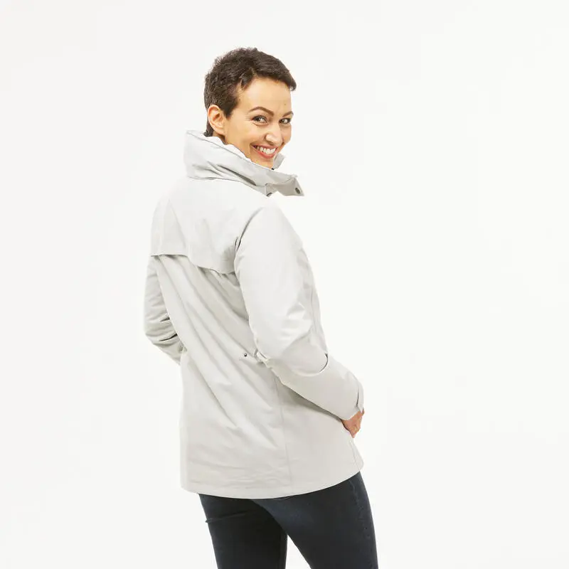 Chaqueta De Montaña Y Trekking 3 En 1 Impermeable Mujer Forclaz Travel 100 4 Chaqueta De Montaña Y Trekking 3 En 1 Impermeable Mujer Forclaz Travel 100 - Imagen 2