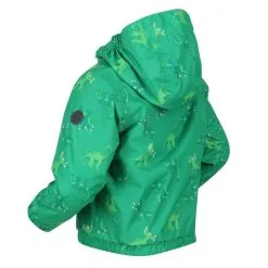 Regatta Chaqueta Impermeable Akiva Dinosaurio Para Niños/Niñas Verde Gominola -Regattas Tienda chaqueta impermeable akiva dinosaurio para niosnias verde gominola 2