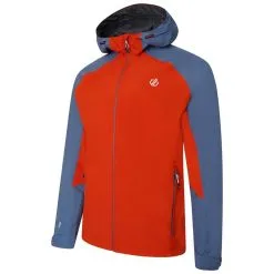 Dare 2b Chaqueta Impermeable Attain II Para Hombre Salmón Quemado, Azul Estelar -Regattas Tienda chaqueta impermeable attain ii para hombre salmon quemado azul estelar 2