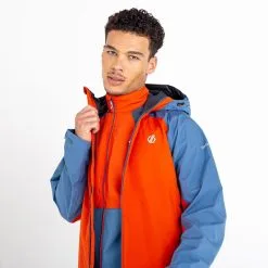 Dare 2b Chaqueta Impermeable Attain II Para Hombre Salmón Quemado, Azul Estelar -Regattas Tienda chaqueta impermeable attain ii para hombre salmon quemado azul estelar 3
