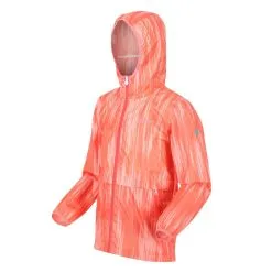 Regatta Chaqueta Impermeable Bagley Degradado Para Niños/Niñas Melocotón Neón -Regattas Tienda chaqueta impermeable bagley degradado para niosnias melocoton neon 3