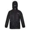 Regatta Chaqueta Impermeable Bagley Para Niños/Niñas Negro