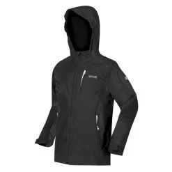 Regatta Chaqueta Impermeable Calderdale II Para Niños/Niñas Negro -Regattas Tienda chaqueta impermeable calderdale ii para niosnias negro 2