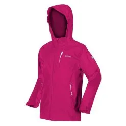 Regatta Chaqueta Impermeable Calderdale II Para Niños/Niñas Negro -Regattas Tienda chaqueta impermeable calderdale ii para niosnias rosa fusion