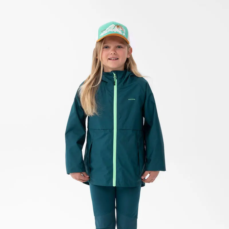 Chaqueta Impermeable De Montaña Trekking Niños 7-15 Años Quechua MH500 Violeta 8 Chaqueta Impermeable De Montaña Trekking Niños 7-15 Años Quechua MH500 Violeta - Imagen 6