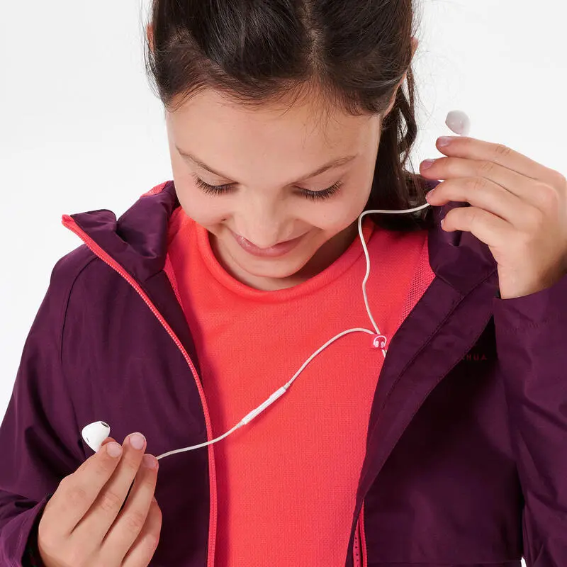 Chaqueta Impermeable De Montaña Trekking Niños 7-15 Años Quechua MH500 Violeta 7 Chaqueta Impermeable De Montaña Trekking Niños 7-15 Años Quechua MH500 Violeta - Imagen 5