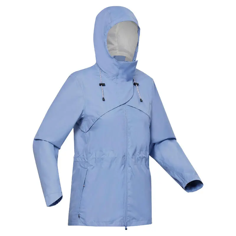 Chaqueta Impermeable De Montaña Y Trekking Mujer Quechua NH500 3 Chaqueta Impermeable De Montaña Y Trekking Mujer Quechua NH500