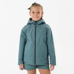 Chaqueta Impermeable De Montaña Y Trekking Niños 7-15 Años Quechua MH500