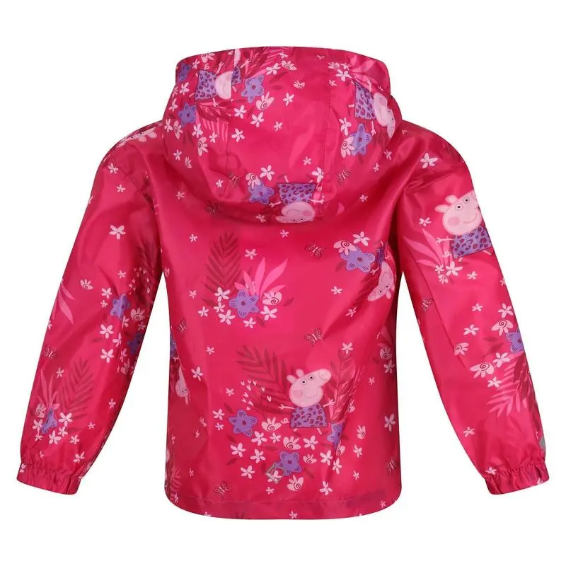 Regatta Chaqueta Impermeable De Peppa Pig Para Niños/Niñas Rosa Fusión 4 Regatta Chaqueta Impermeable De Peppa Pig Para Niños/Niñas Rosa Fusión - Imagen 2