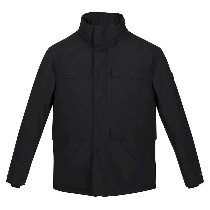Regatta Chaqueta Impermeable Edin Para Hombre Negro 3 Regatta Chaqueta Impermeable Edin Para Hombre Negro