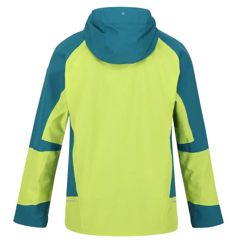 Regatta Chaqueta Impermeable Highton Pro Para Hombre Kiwi Llamativo, Verde Pacífico 4 Regatta Chaqueta Impermeable Highton Pro Para Hombre Kiwi Llamativo, Verde Pacífico - Imagen 2