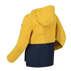 Regatta Chaqueta Impermeable Hywell Para Niños/Niñas Amarillo Dorado, Marino -Regattas Tienda chaqueta impermeable hywell para niosnias amarillo dorado marino 2