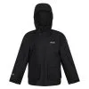 Regatta Chaqueta Impermeable Hywell Para Niños/Niñas Negro -Regattas Tienda chaqueta impermeable hywell para niosnias negro