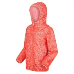Regatta Chaqueta Impermeable Lever Estampado Animal Para Niños/Niñas Melocotón Neón -Regattas Tienda chaqueta impermeable lever estampado animal para niosnias melocoton neon 3