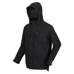 Regatta Chaqueta Impermeable Makai Para Hombre Negro -Regattas Tienda chaqueta impermeable makai para hombre negro 2