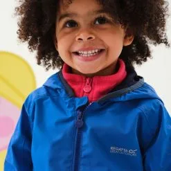 Regatta Chaqueta Impermeable Para Niños/Niñas Azul Oxford -Regattas Tienda chaqueta impermeable para niosnias azul oxford 2