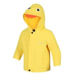 Regatta Chaqueta Impermeable Pato Para Niños/Niñas Amarillo Brillante -Regattas Tienda chaqueta impermeable pato para niosnias amarillo brillante 2