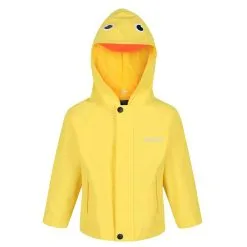 Regatta Chaqueta Impermeable Pato Para Niños/Niñas Amarillo Brillante