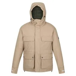 Regatta Chaqueta Impermeable Raylan Para Hombre Negro -Regattas Tienda chaqueta impermeable raylan para hombre arena dorada