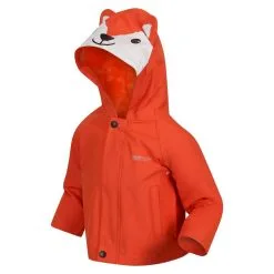 Regatta Chaqueta Impermeable Zorro Para Niños/Niñas Naranja Magma -Regattas Tienda chaqueta impermeable zorro para niosnias naranja magma 2