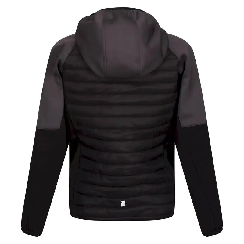 Regatta Chaqueta Kielder Hybrid VI Para Niños/Niñas Negro, Gris Oscuro 4 Regatta Chaqueta Kielder Hybrid VI Para Niños/Niñas Negro, Gris Oscuro - Imagen 2