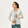 Chaqueta Polar De Montaña Y Trekking Con Capucha Mujer Quechua MH900 Blanco -Regattas Tienda chaqueta polar de montaa y trekking con capucha mujer quechua mh900 blanco