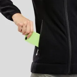 Chaqueta Polar De Montaña Y Trekking Mujer Quechua MH120 Negro -Regattas Tienda chaqueta polar de montaa y trekking mujer quechua mh120 negro 4