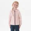 Chaqueta Polar De Montaña Y Trekking Niños 2-6 Años Quechua MH500 Rosa Capucha
