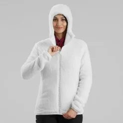 Chaqueta Polar Montaña Y Nieve Mujer Quechua SH100 U-Warm Gris -Regattas Tienda chaqueta polar montaa y nieve mujer quechua sh100 u warm blanco