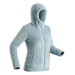Chaqueta Polar Montaña Y Nieve Mujer Quechua SH100 U-Warm Gris -Regattas Tienda chaqueta polar montaa y nieve mujer quechua sh100 u warm gris 3
