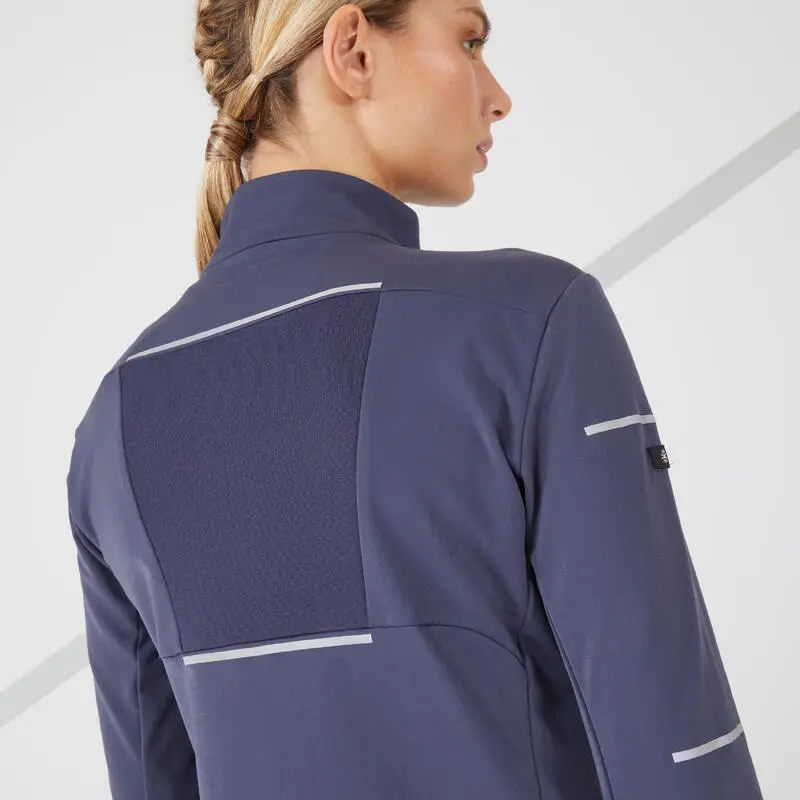 Chaqueta Running Cálida Mujer Kiprun Warm Azul Oscuro 5 Chaqueta Running Cálida Mujer Kiprun Warm Azul Oscuro - Imagen 3