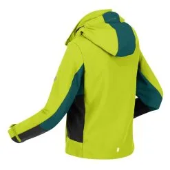 Regatta Chaqueta Softshell Acidity V Para Niños/Niñas Kiwi Llamativo, Verde Pacífico -Regattas Tienda chaqueta softshell acidity v para niosnias kiwi llamativo verde pacifico 2