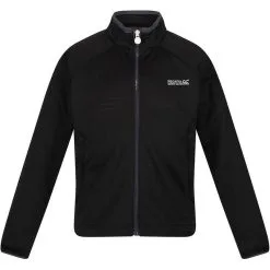 Regatta Chaqueta Softshell Highton Lite II Para Niños/Niñas Negro