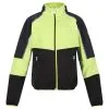 Regatta Chaqueta Softshell Oberon V Para Niños/Niñas Kiwi Llamativo, Negro