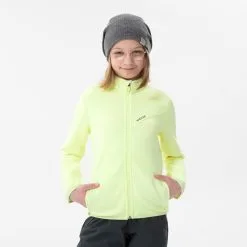 Chaqueta Térmica De Esquí Y Nieve Niños 6-14 Años Wedze SKI-P Pull 900 Amarillo