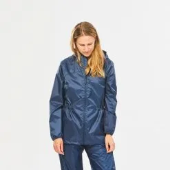 Chubasquero Impermeable De Montaña Y Trekking Mujer Quechua Raincut Azul 13 Chubasquero Impermeable De Montaña Y Trekking Mujer Quechua Raincut Azul -Regattas Tienda chubasquero impermeable de montaa y trekking mujer quechua raincut