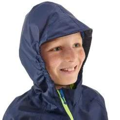 Chubasquero Montaña Y Trekking 1/2 Cremallera Niños 7-15 Años Quechua MH100 Azul -Regattas Tienda chubasquero montaa y trekking 12 cremallera nios 7 15 aos quechua mh100 azul 3