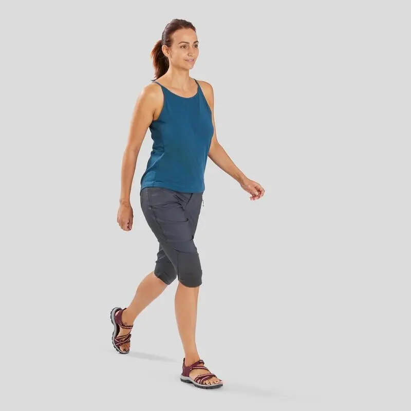 Corsario De Montaña Y Trekking Mujer Quechua NH500 Gris 5 Corsario De Montaña Y Trekking Mujer Quechua NH500 Gris - Imagen 3