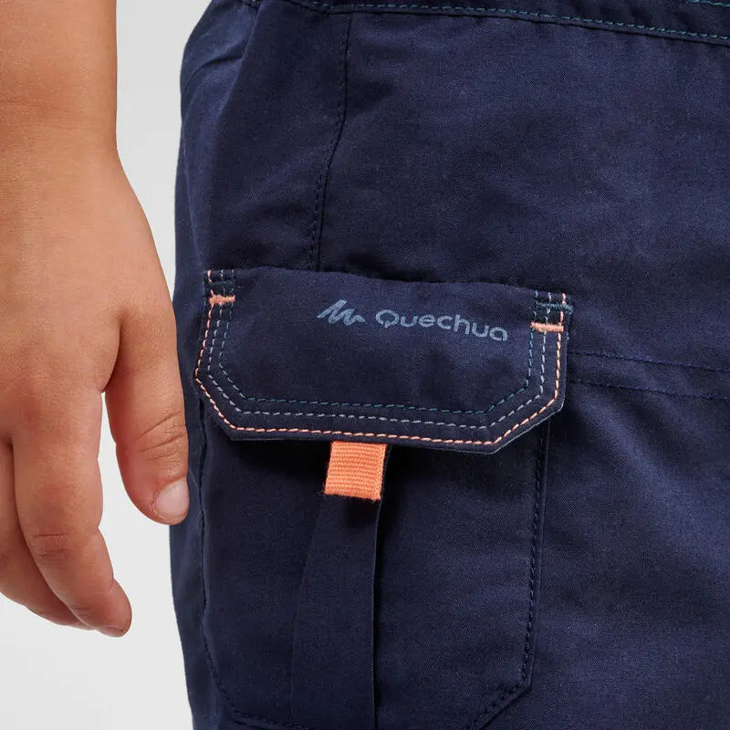 Falda Pantalón De Montaña Y Trekking Niños 2-6 Años Quechua MH100 Azul Marino 7 Falda Pantalón De Montaña Y Trekking Niños 2-6 Años Quechua MH100 Azul Marino - Imagen 5