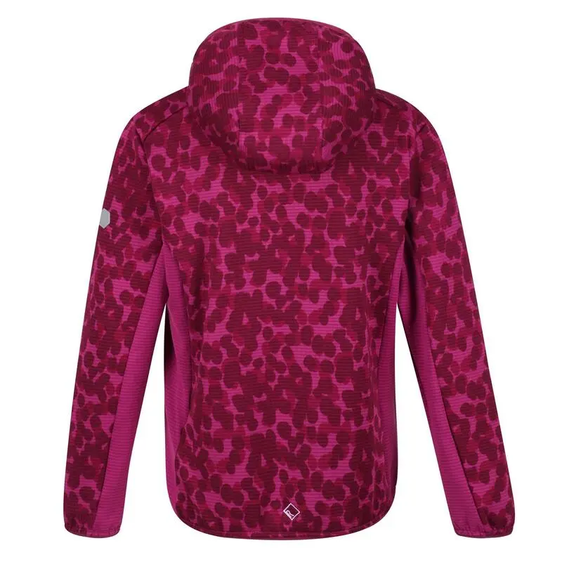 Regatta Forro Polar Cadson De Puntos Para Niños/Niñas Fucsia 5 Regatta Forro Polar Cadson De Puntos Para Niños/Niñas Fucsia - Imagen 3
