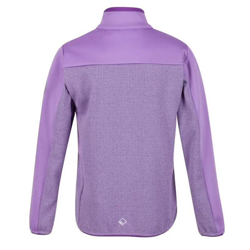 Regatta Forro Polar Highton Winter II Para Niños/Niñas Jacinto, Morado 4 Regatta Forro Polar Highton Winter II Para Niños/Niñas Jacinto, Morado - Imagen 2
