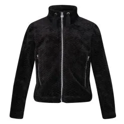 Regatta Forro Polar Kazumi II Peludito Para Niños/Niñas Negro