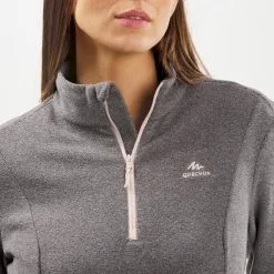 Forro Polar Montaña Y Trekking Mujer Quechua MH100 Gris 8 Forro Polar Montaña Y Trekking Mujer Quechua MH100 Gris -Regattas Tienda forro polar montaa y trekking mujer quechua mh100 gris 2