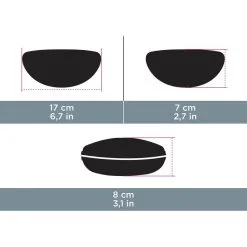 Funda Gafas Rígida Quechua Case 560 Negro 11 Funda Gafas Rígida Quechua Case 560 Negro -Regattas Tienda funda gafas rigida quechua case 560 negro 4